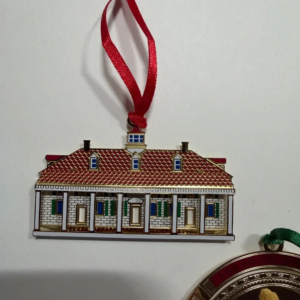 White House Historical Ornaments Lot of 5‎